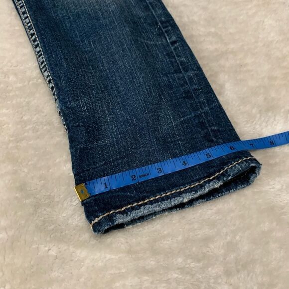 Silver Jeans Aiko Mid Capri Womens Denim Jeans Size 27‎ Pants - Picture 8 of 11